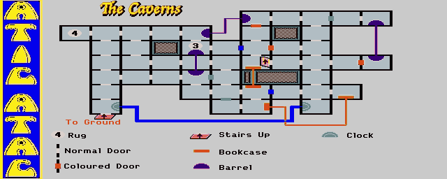 Caverns Map