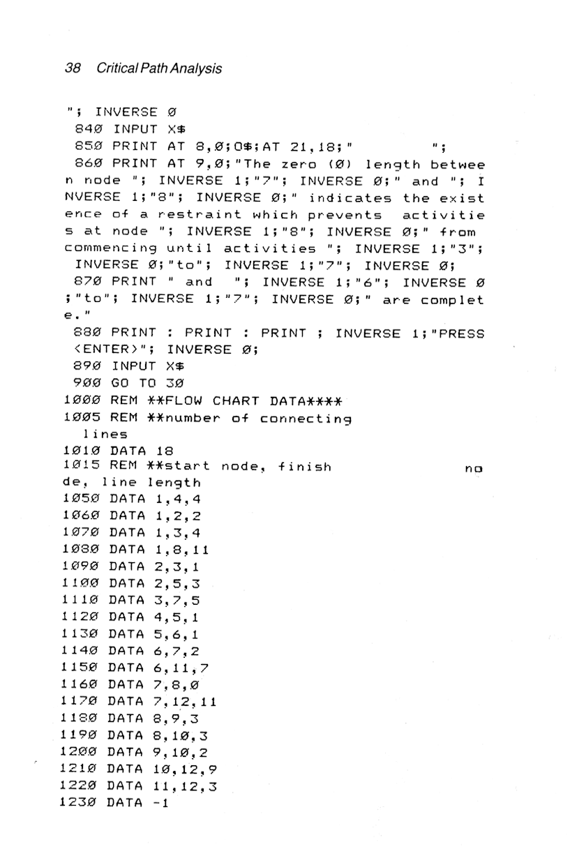 60 Programs For The Sinclair ZX Spectrum - Page 38