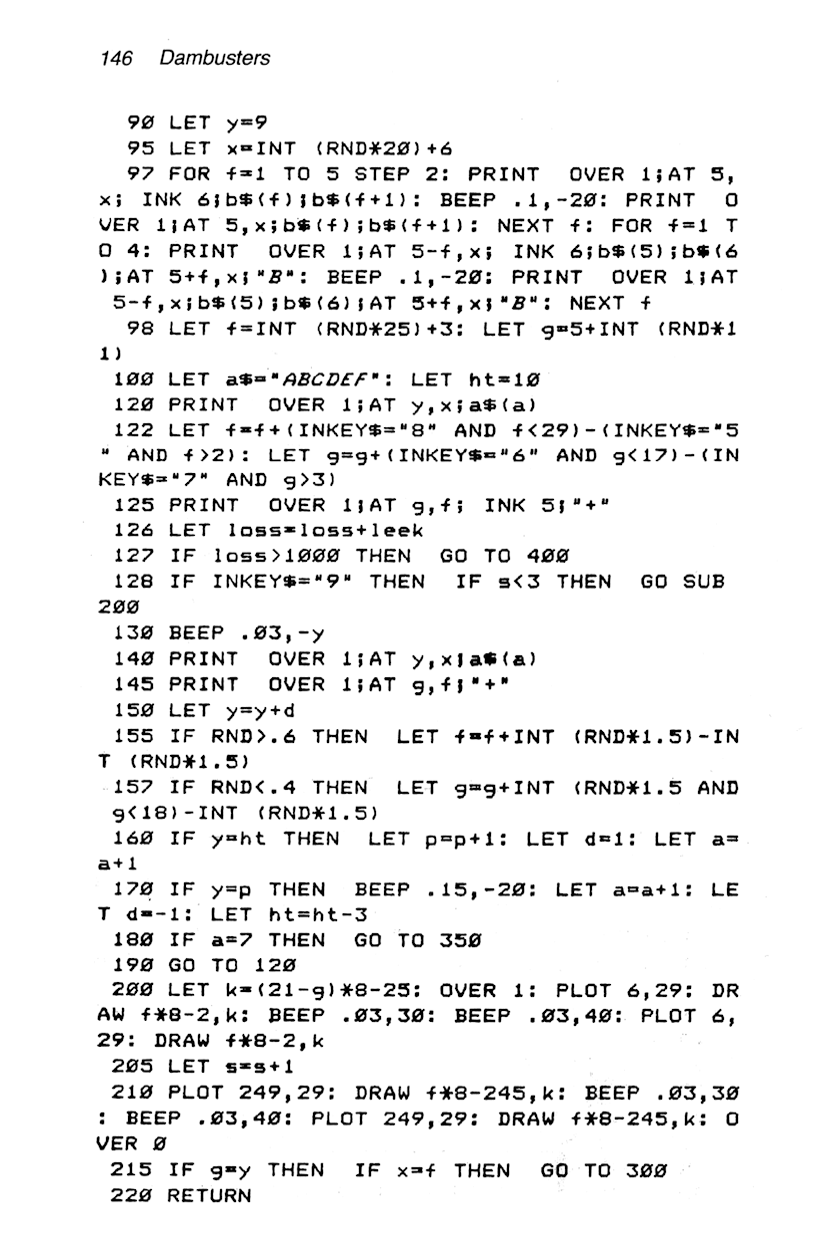 60 Programs For The Sinclair ZX Spectrum - Page 146