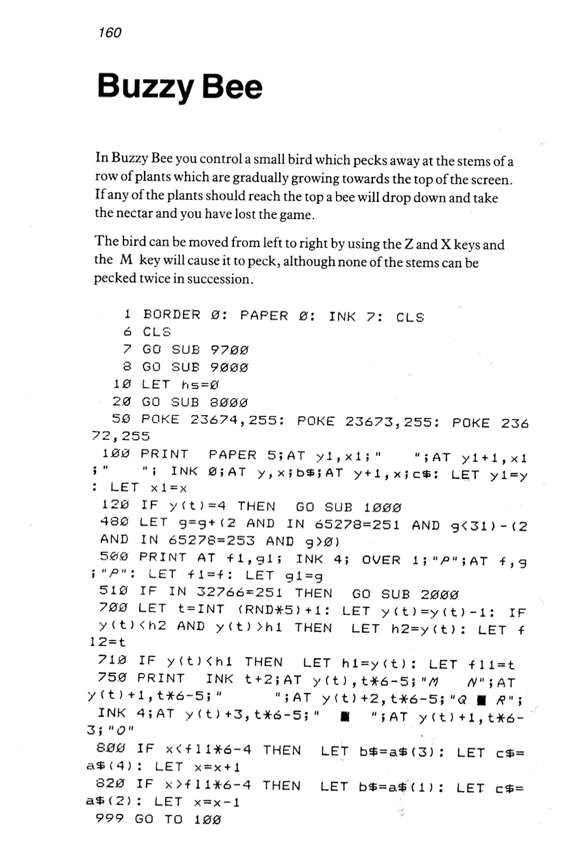 60 Programs For The Sinclair ZX Spectrum - Page 160