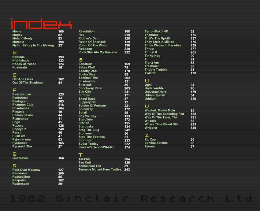 The ZX Spectrum Book - 1982 to 199X - Page 246