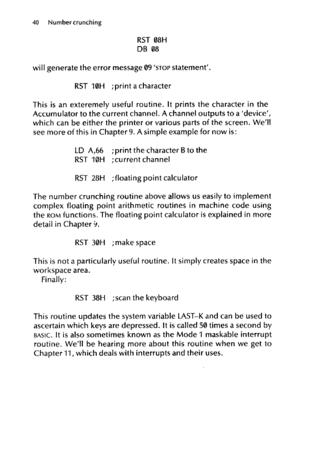 Cracking The Code on the Sinclair ZX Spectrum - Page 40