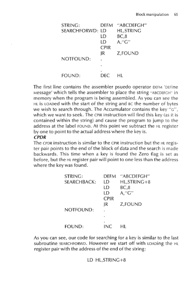 Cracking The Code on the Sinclair ZX Spectrum - Page 65