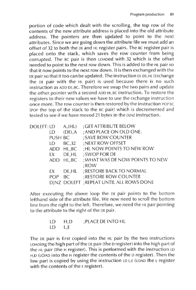 Cracking The Code on the Sinclair ZX Spectrum - Page 89