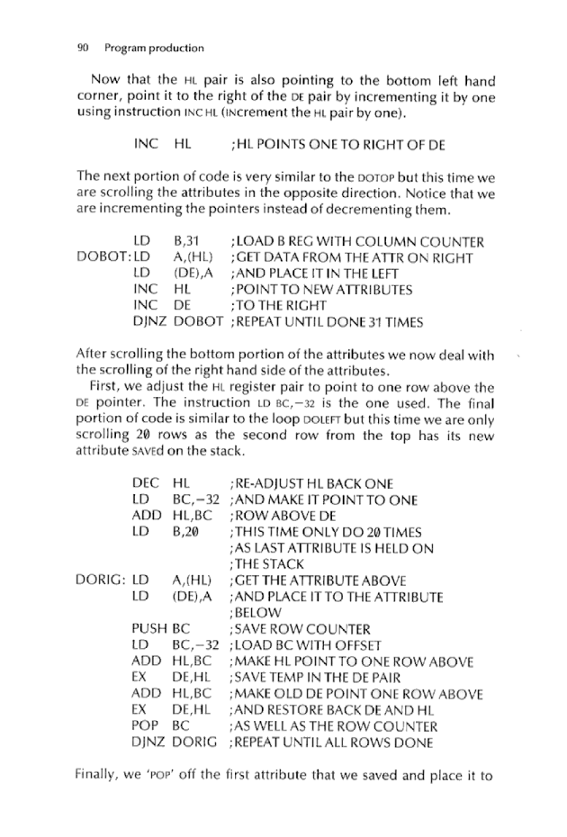 Cracking The Code on the Sinclair ZX Spectrum - Page 90