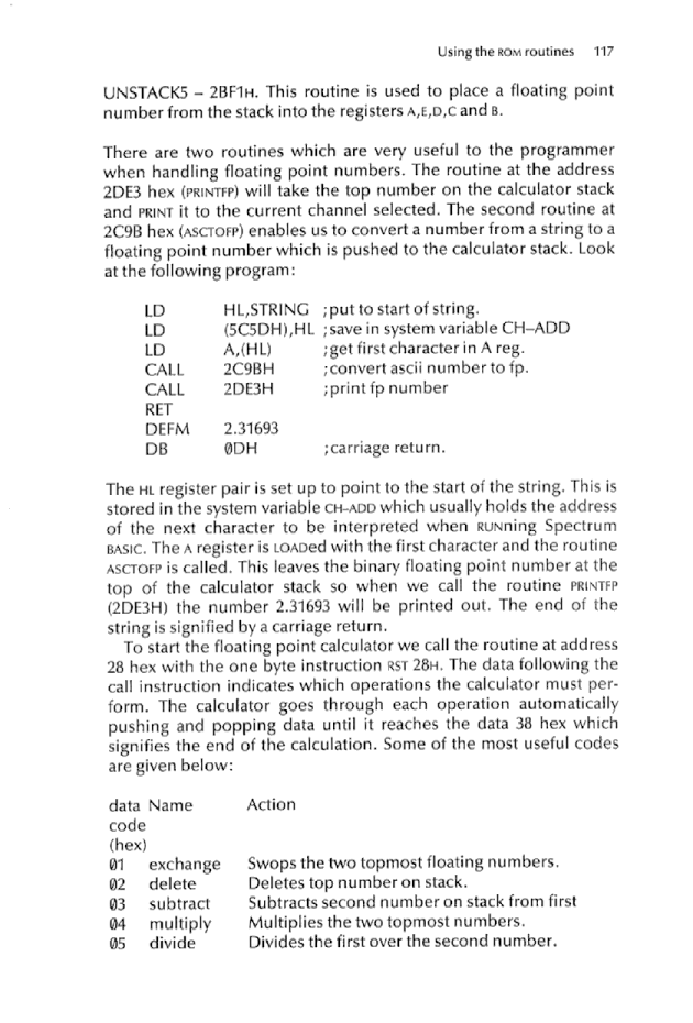Cracking The Code on the Sinclair ZX Spectrum - Page 117