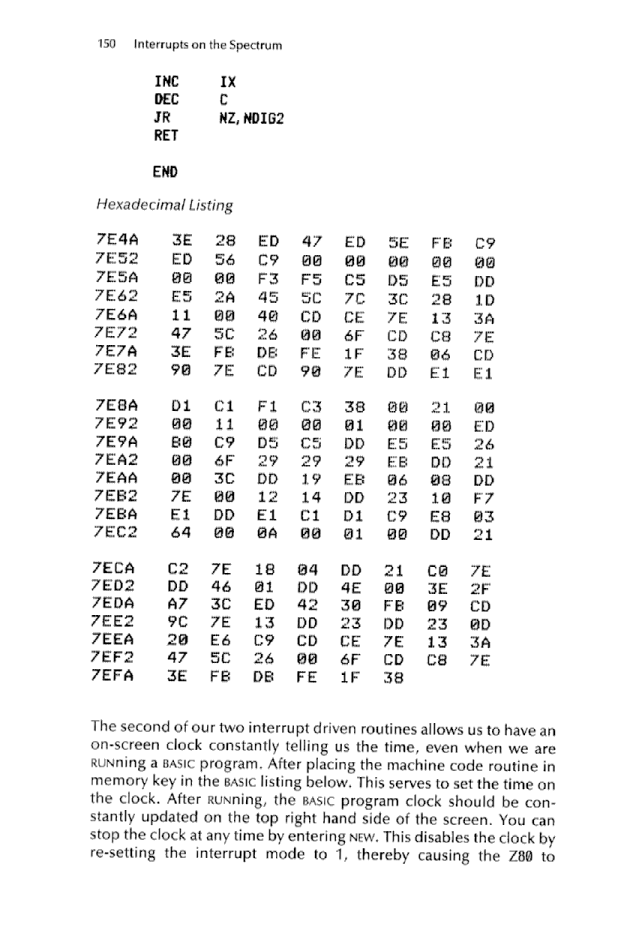 Cracking The Code on the Sinclair ZX Spectrum - Page 150