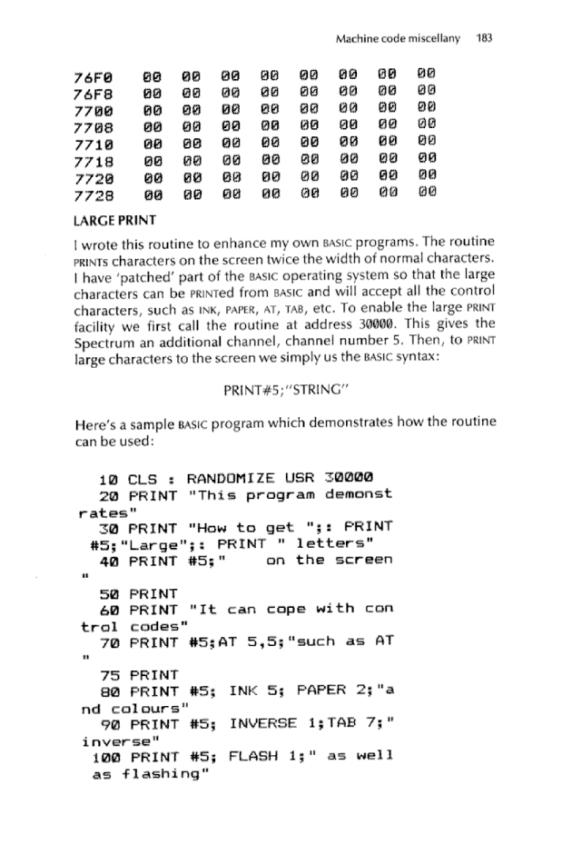 Cracking The Code on the Sinclair ZX Spectrum - Page 183