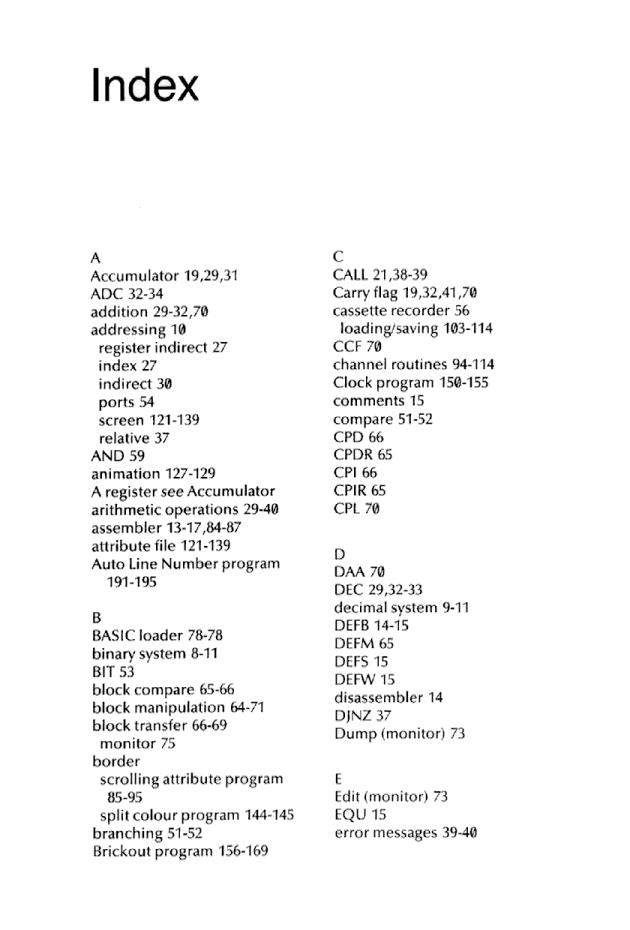 Cracking The Code on the Sinclair ZX Spectrum - Page 265