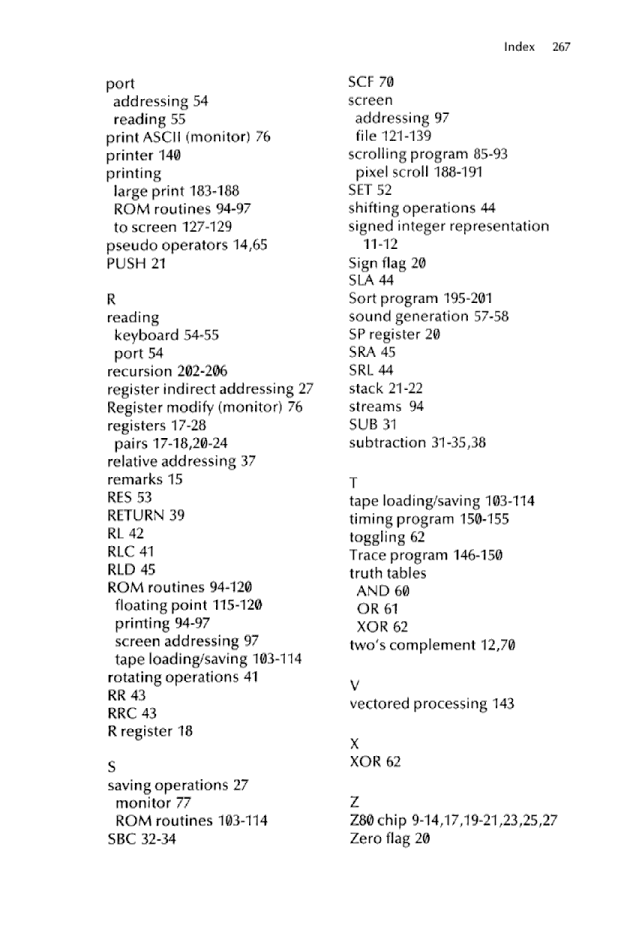 Cracking The Code on the Sinclair ZX Spectrum - Page 267