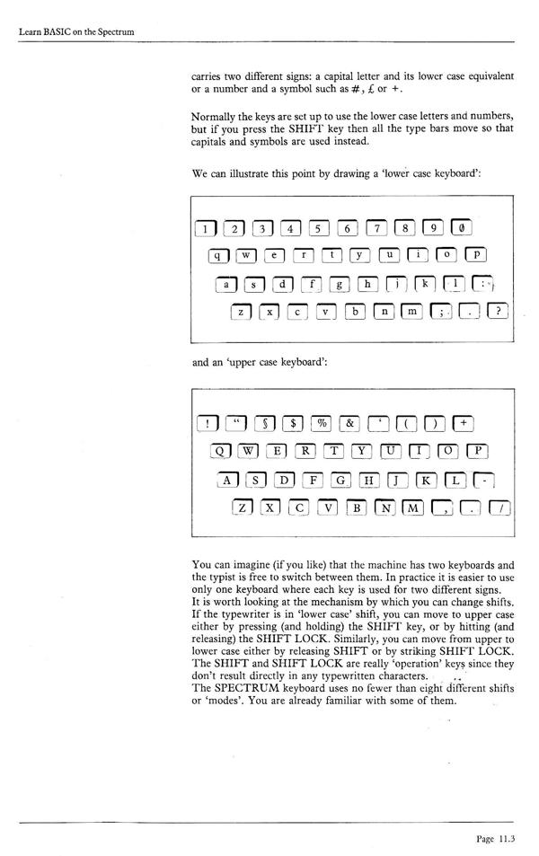 Learn BASIC on the Spectrum - Chapter 11.3