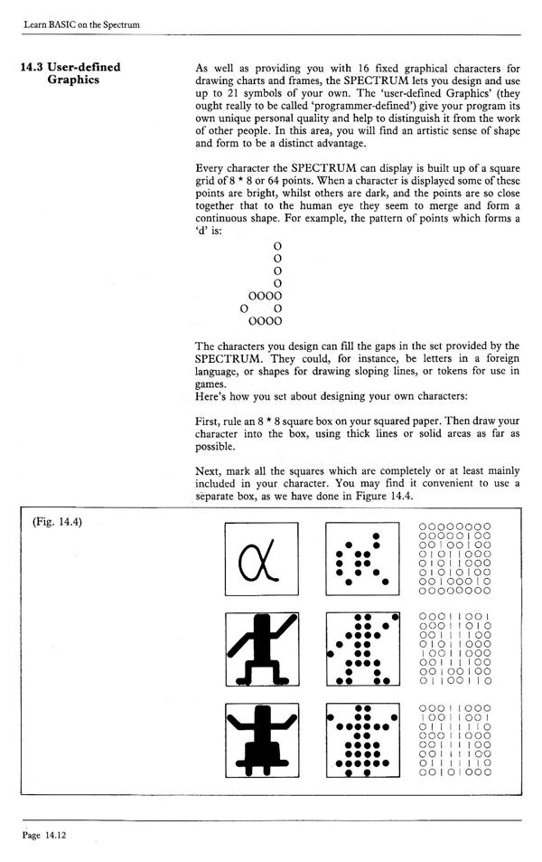 Learn BASIC on the Spectrum - Chapter 14.12