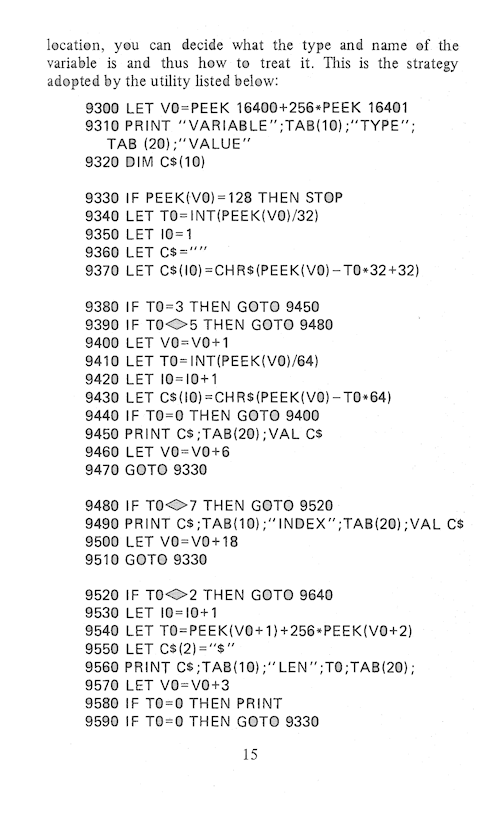 The Art of Programming the 16K ZX81 - Page 15