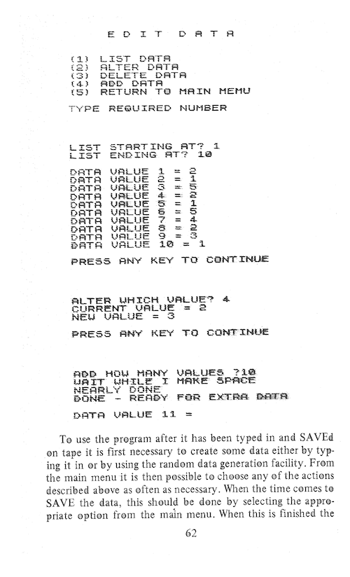 The Art of Programming the 16K ZX81 - Page 62