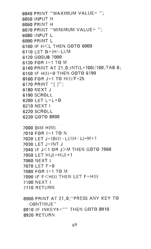 The Art of Programming the 16K ZX81 - Page 69