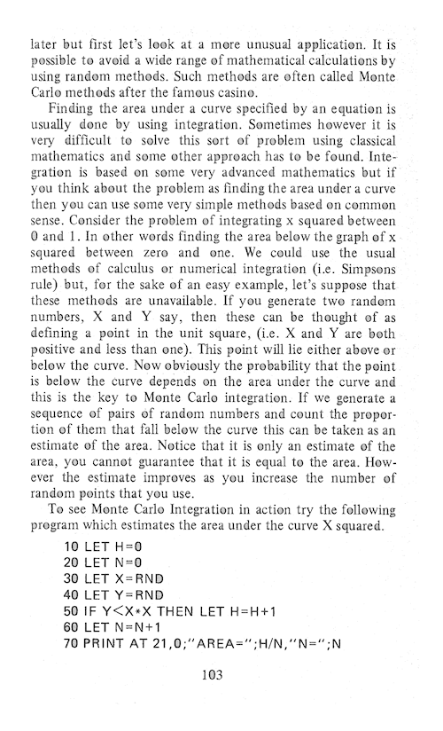 The Art of Programming the 16K ZX81 - Page 103
