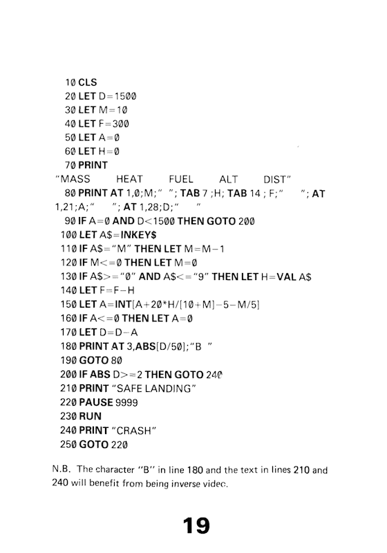 30 Programs For The ZX81 - Page 19