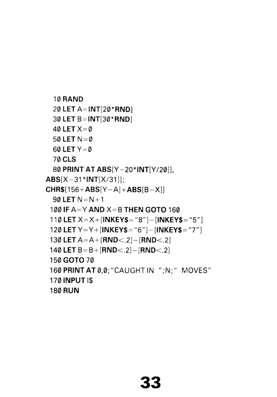 30 Programs For The ZX81 - Page 33