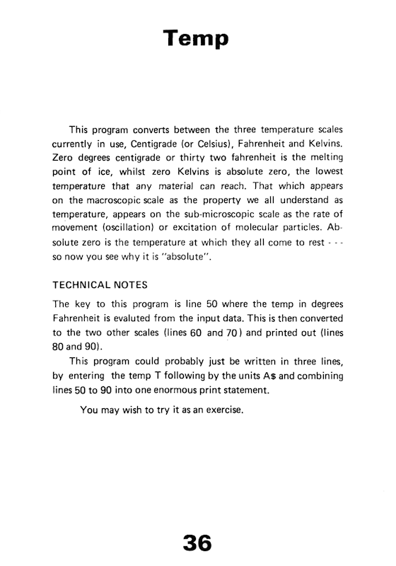 30 Programs For The ZX81 - Page 36