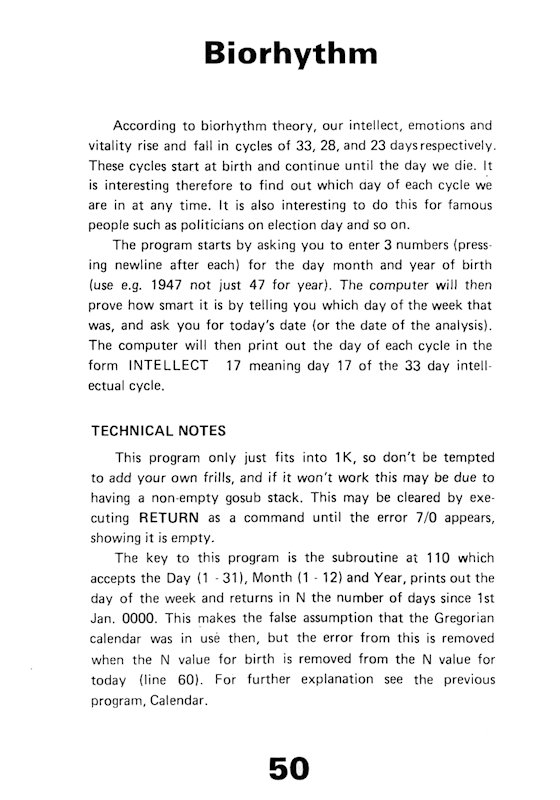 30 Programs For The ZX81 - Page 50