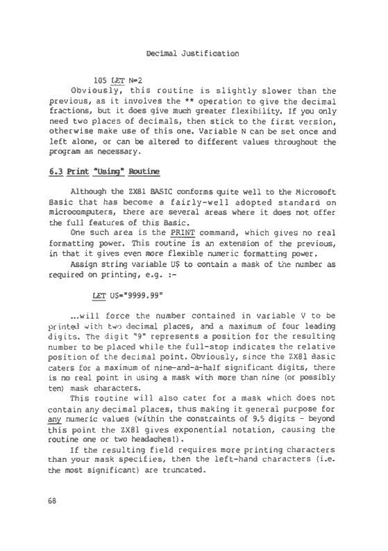 The ZX81 Pocket Book - Page 68