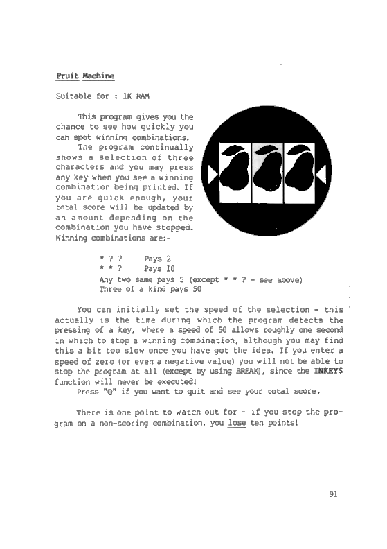 The ZX81 Pocket Book - Page 91